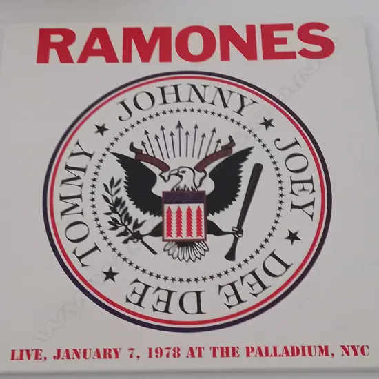 Ramones, Live, January 7, 1978 At The Palladium, NYC (Double album)